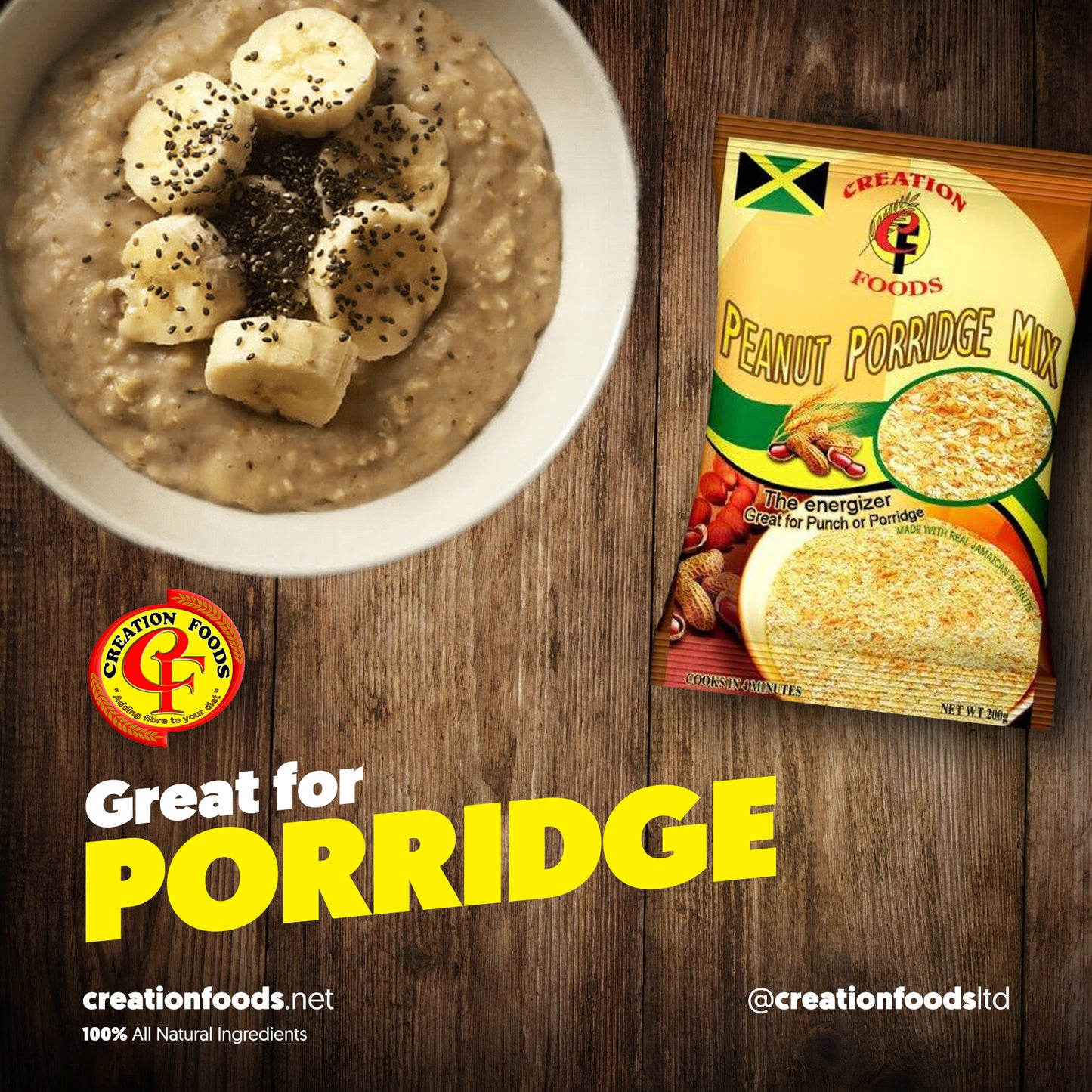 Peanut Porridge Mix